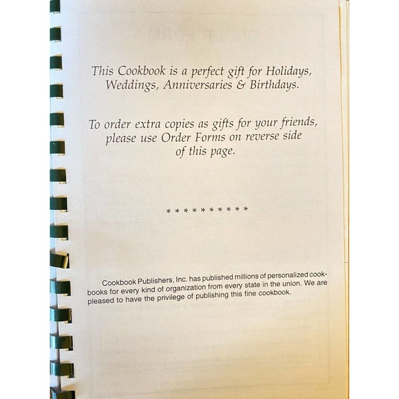 Our Best Recipes Terrace United Methodist Church Vintage 1002 Cookbook - Picture 11 of 11